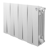 Радиатор биметаллический Royal Thermo PianoForte 300, 8 секций, Bianco Traffico