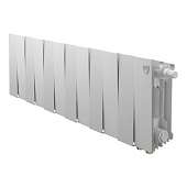 Радиатор биметаллический Royal Thermo PianoForte 200, 10 секций, Bianco Traffico, нижнее правое