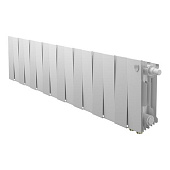 Радиатор биметаллический Royal Thermo PianoForte 200, 16 секций, Bianco Traffico, нижнее правое
