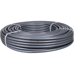 Труба для водяного теплого пола STOUT PEX-a 16х2,2 (бухта 100 метров)  , серая.