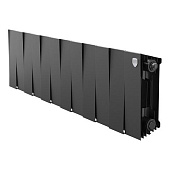 Радиатор биметаллический Royal Thermo PianoForte 200, 12 секций, Noir Sable
