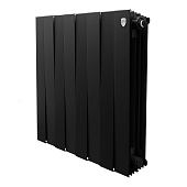 Радиатор биметаллический Royal Thermo PianoForte 500, 8 секций, Noir Sable