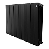 Радиатор биметаллический Royal Thermo PianoForte 500, 12 секций, Noir Sable