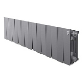 Радиатор биметаллический Royal Thermo PianoForte 200, 16 секций, Silver Satin