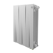 Радиатор биметаллический Royal Thermo PianoForte 500, 6 секций, Bianco Traffico, нижнее правое