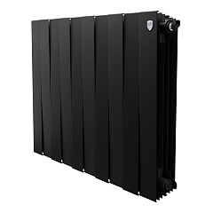 Радиатор биметаллический Royal Thermo PianoForte 500, 10 секций, Noir Sable